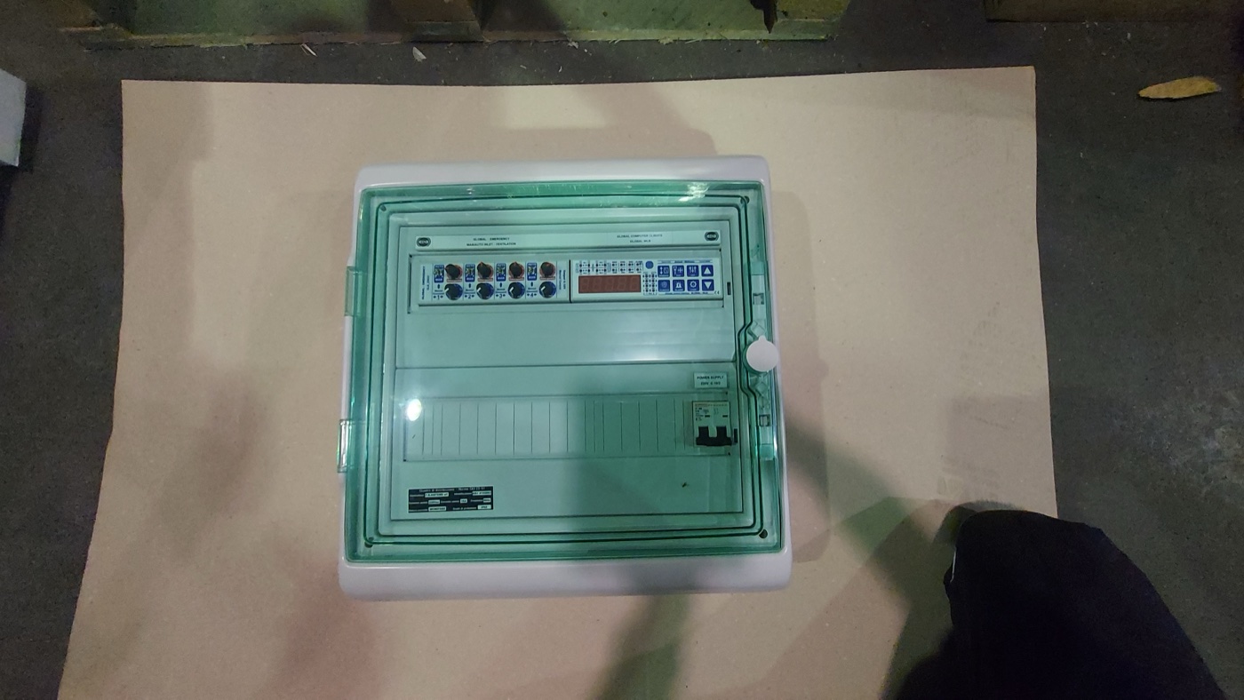 Quadro di controllo ventilazione